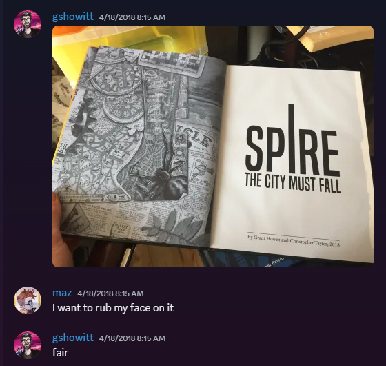 Spire launch speech