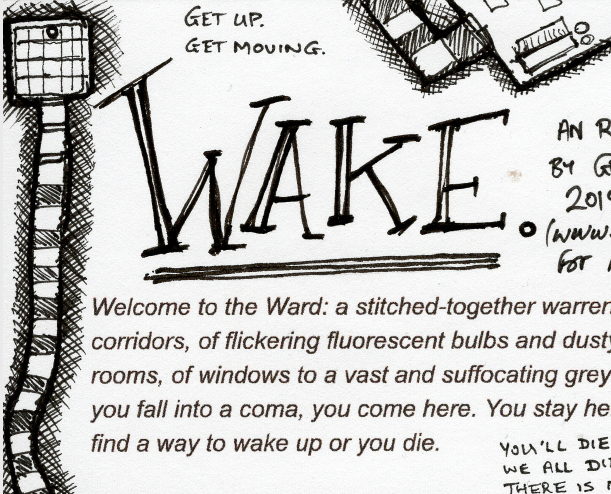 Wake up or die trying.