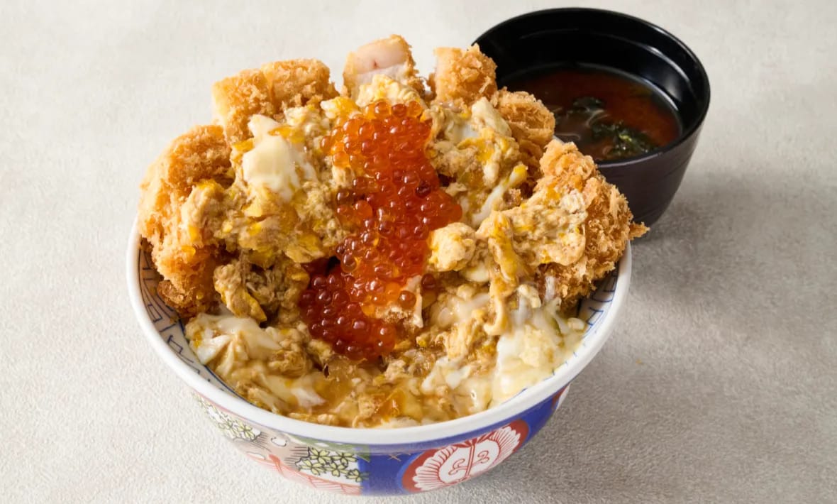 A5 wagyu katsu served on a hot stone at Ten No Meshi in Sawtelle