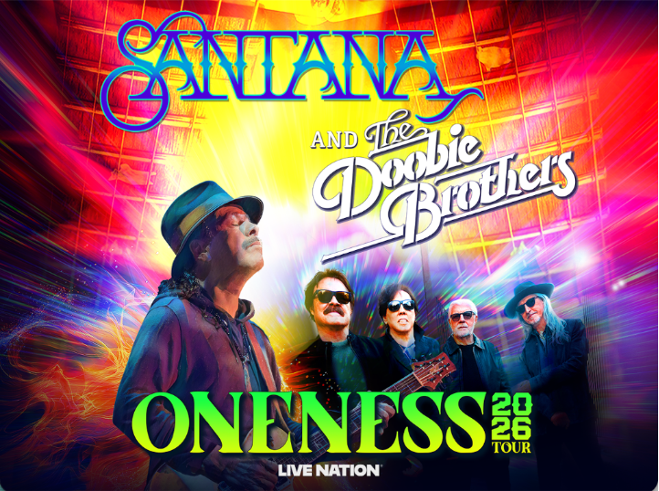 SANTANA & THE DOOBIE BROTHERS ANNOUNCE THE ONENESS TOUR 2026