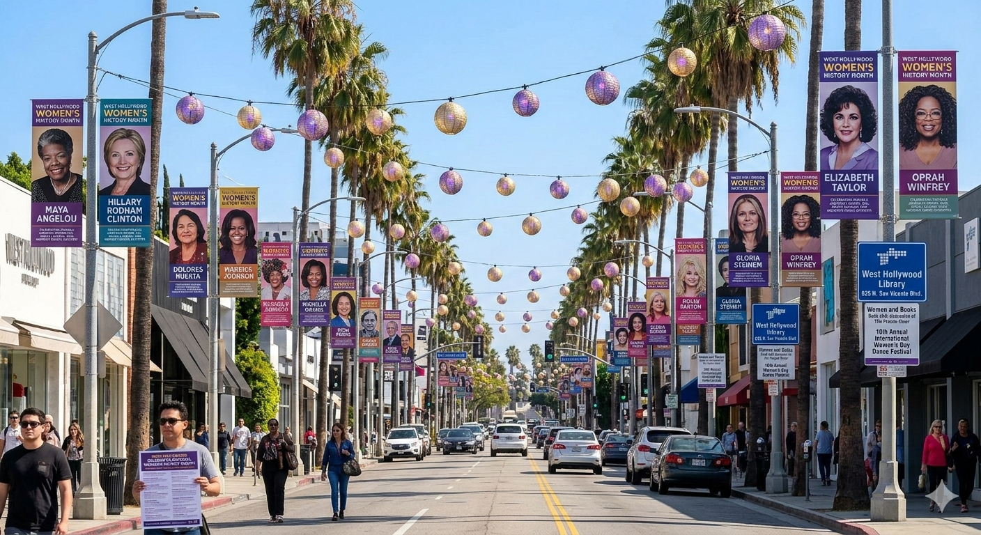 City of West Hollywood Celebrates Women's History Month in March