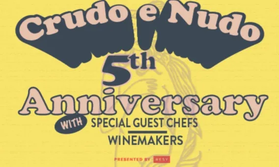 Crudo e Nudo 5th Anniversary Celebration