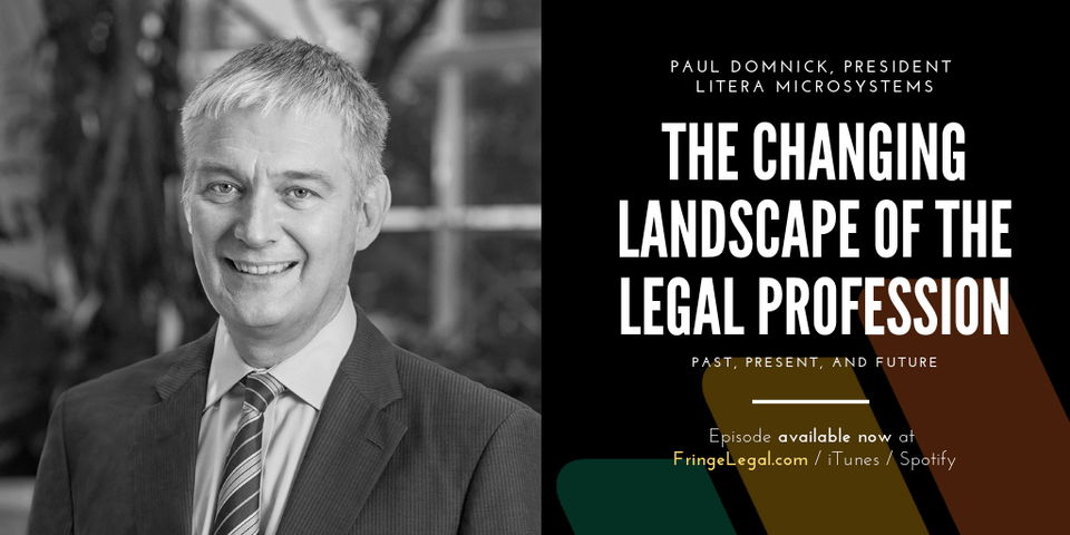 Paul Domnick on the changing landscape of the legal profession