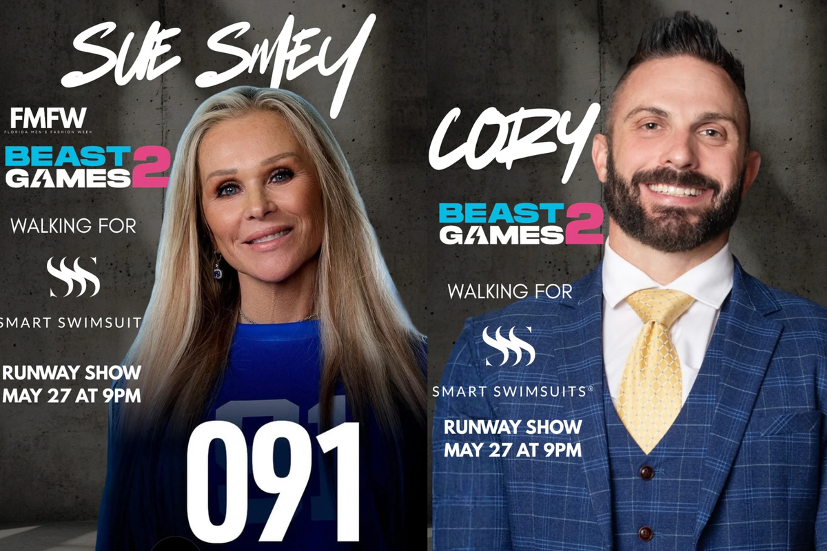 Cory Sims and Sue Smey Confirmed for Florida Men’s Fashion Week 2026 Runway