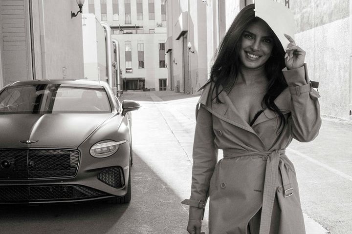 Bentley Names Priyanka Chopra Jonas as Global Brand Ambassador