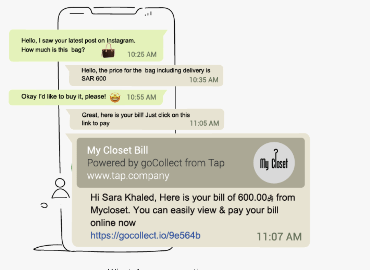 goCollect من تاب للمدفوعات