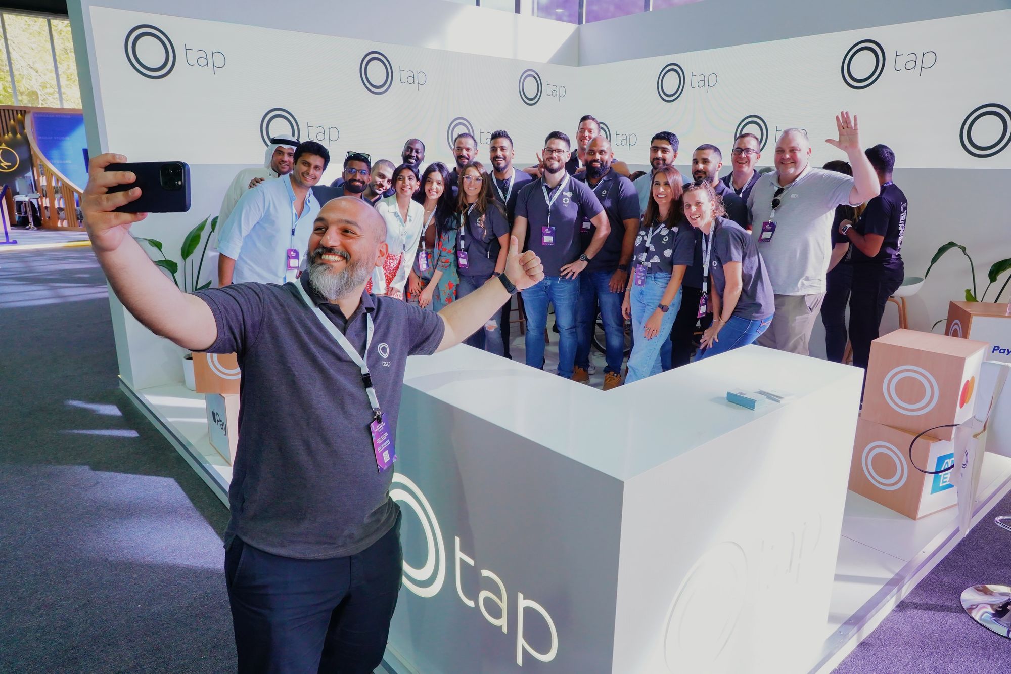 فريق تاب للمدفوعات في مؤتمر ستيب ٢٠٢٣