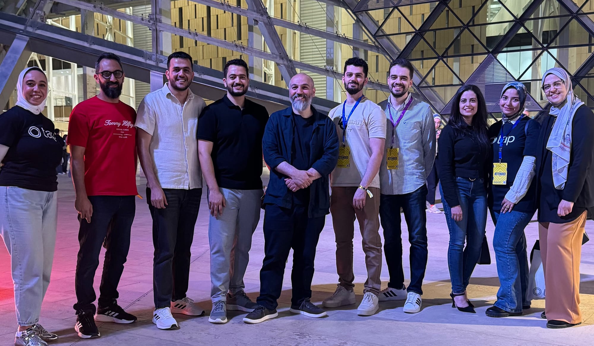 Tap Payments Team at RiseUp Summit Egypt 2025