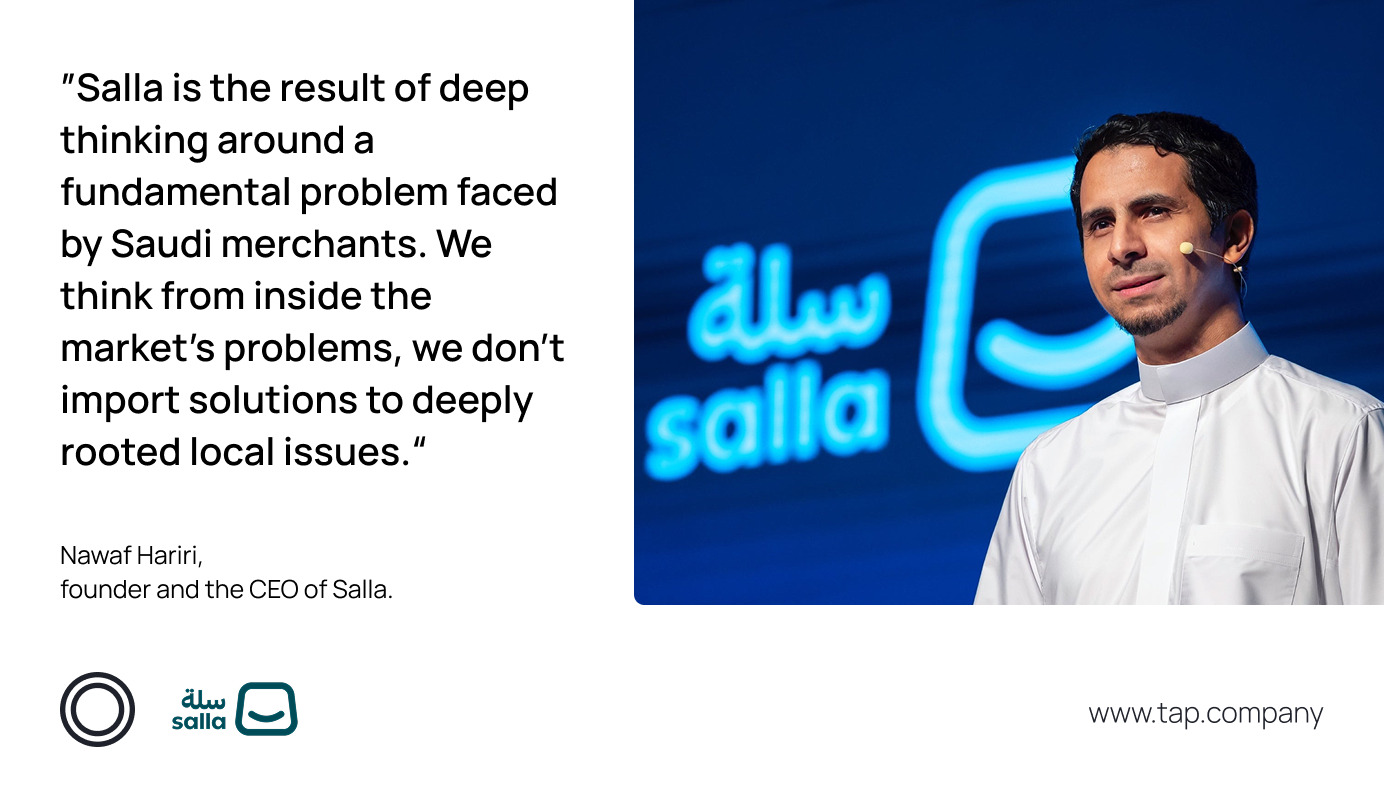 Nawaf Hariri, Founder and CEO of Salla