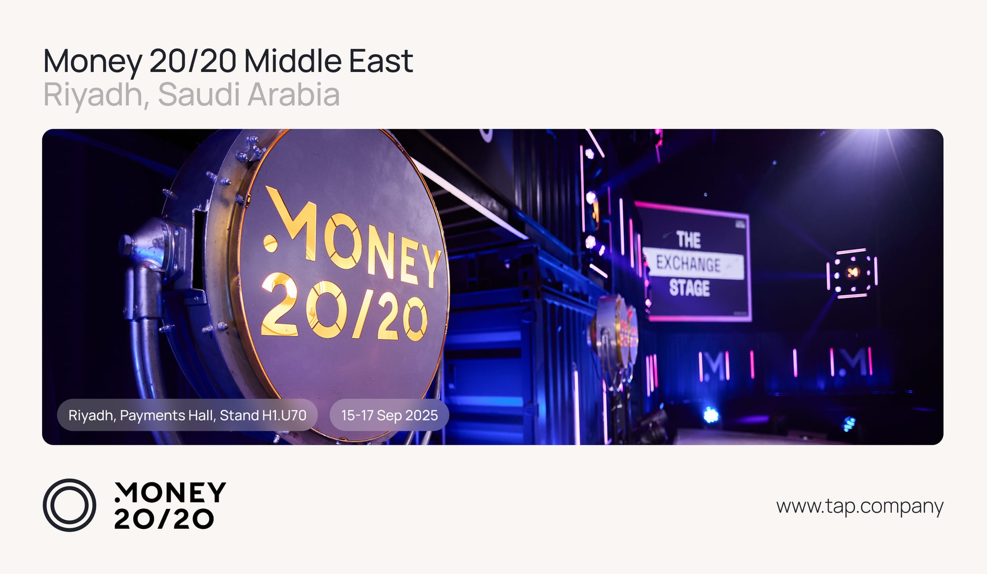 Money20/20 Middle East 2025 Guide | Dates, Agenda & Speakers