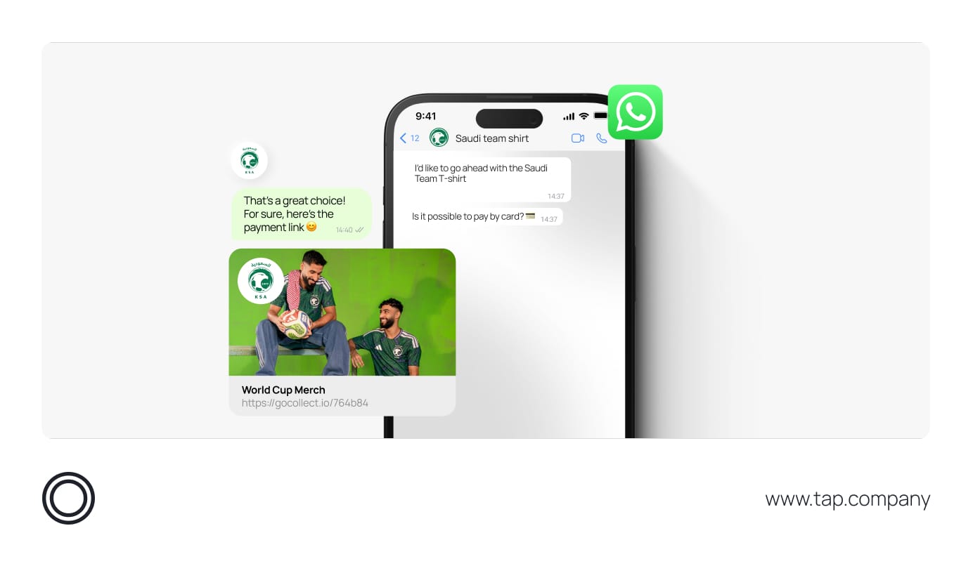 Turn FIFA World Cup 2026 WhatsApp, Instagram, and social media chat orders into fast, secure payments with payment links.