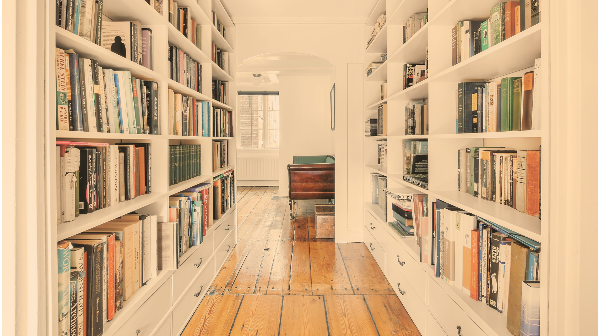 New Home Affirmations - Bookshelf Wall