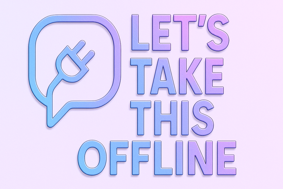 You Said the Quiet Part Out Loud.