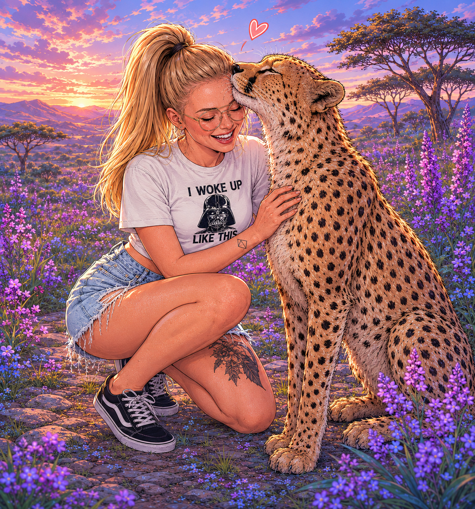 Be a G*dd*mn Cheetah