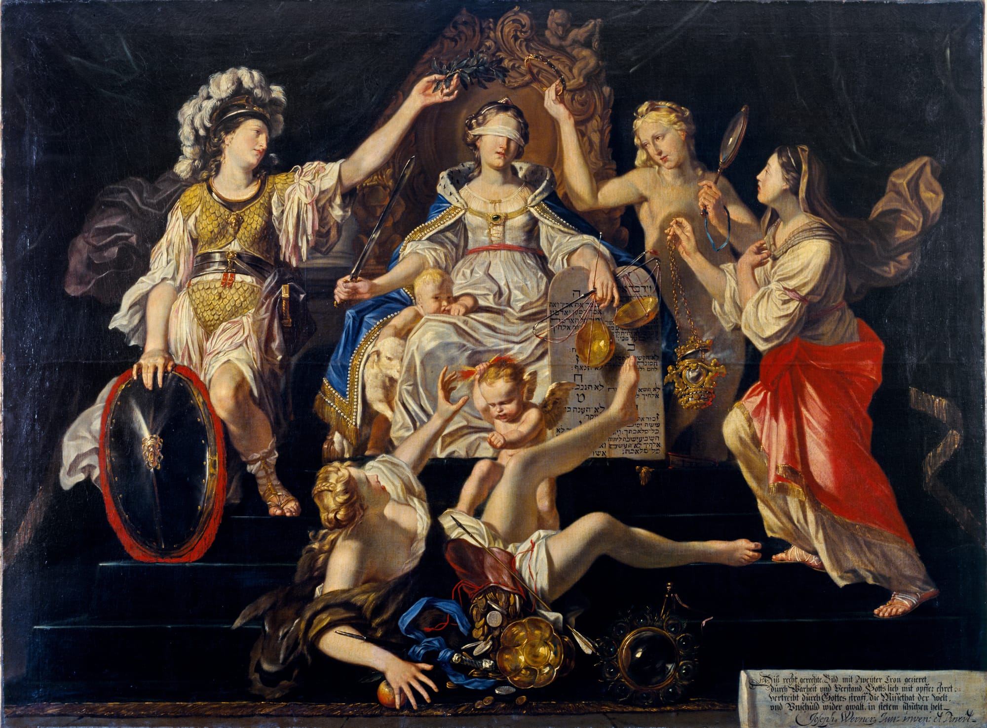 Joseph Werner d. J. Allegory of Justice, 1662