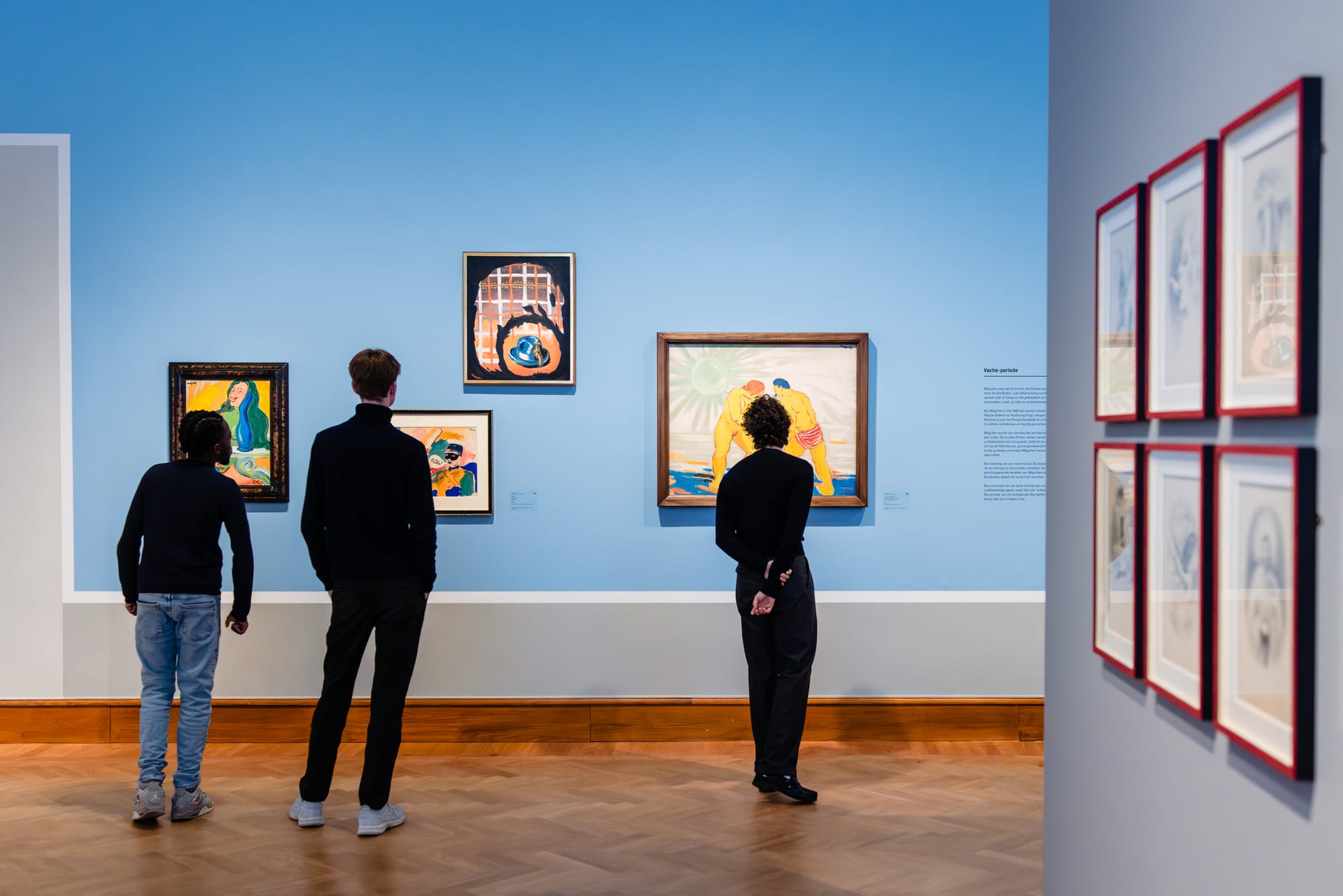 Exhibition View, 2025, Magritte. La ligne de vie