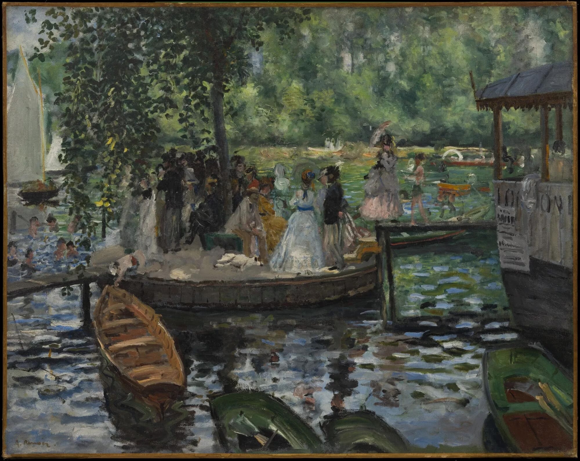 Auguste Renoir, La Grenouillère, 1869