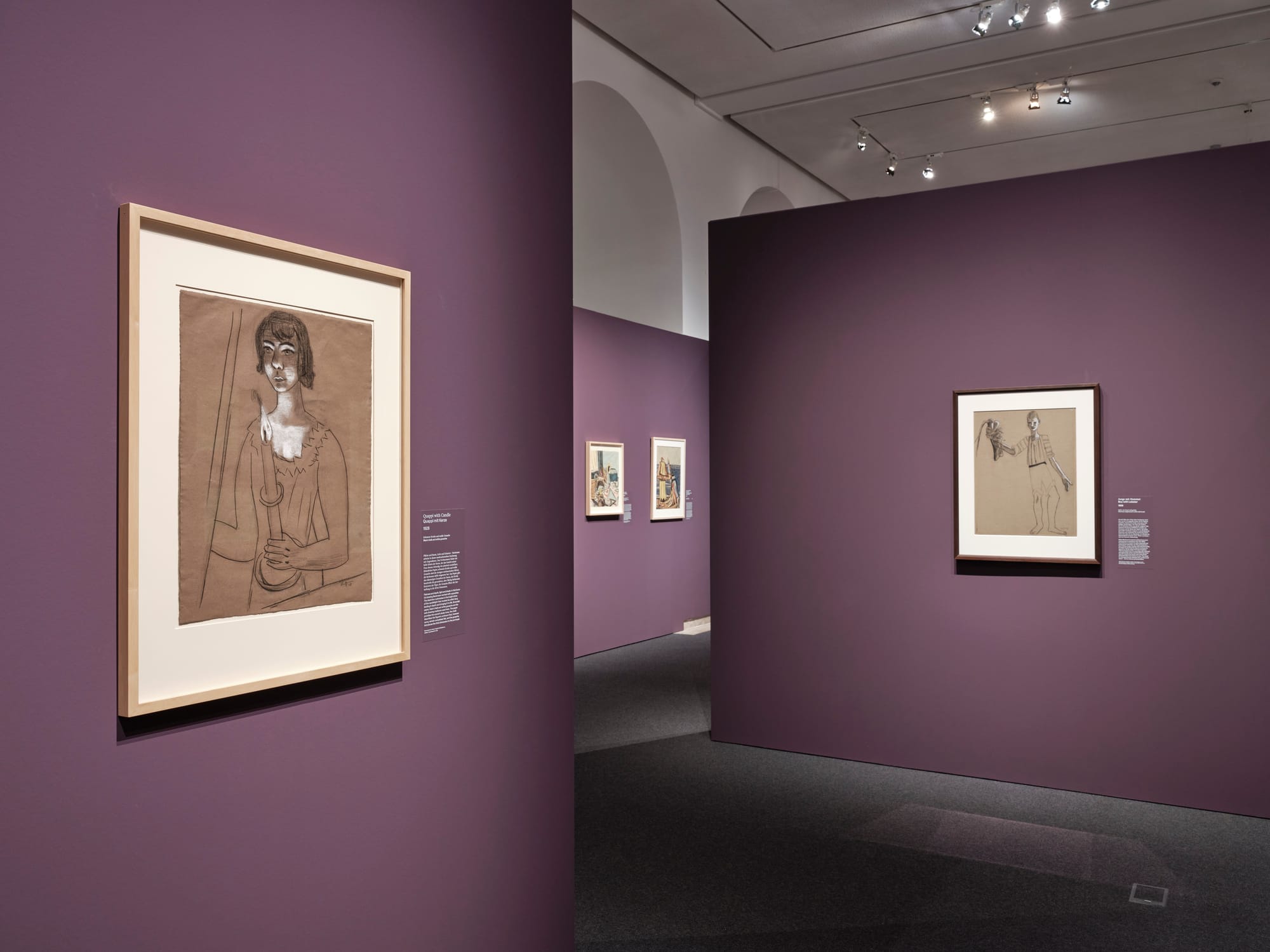 Exhibition view ”Beckmann”