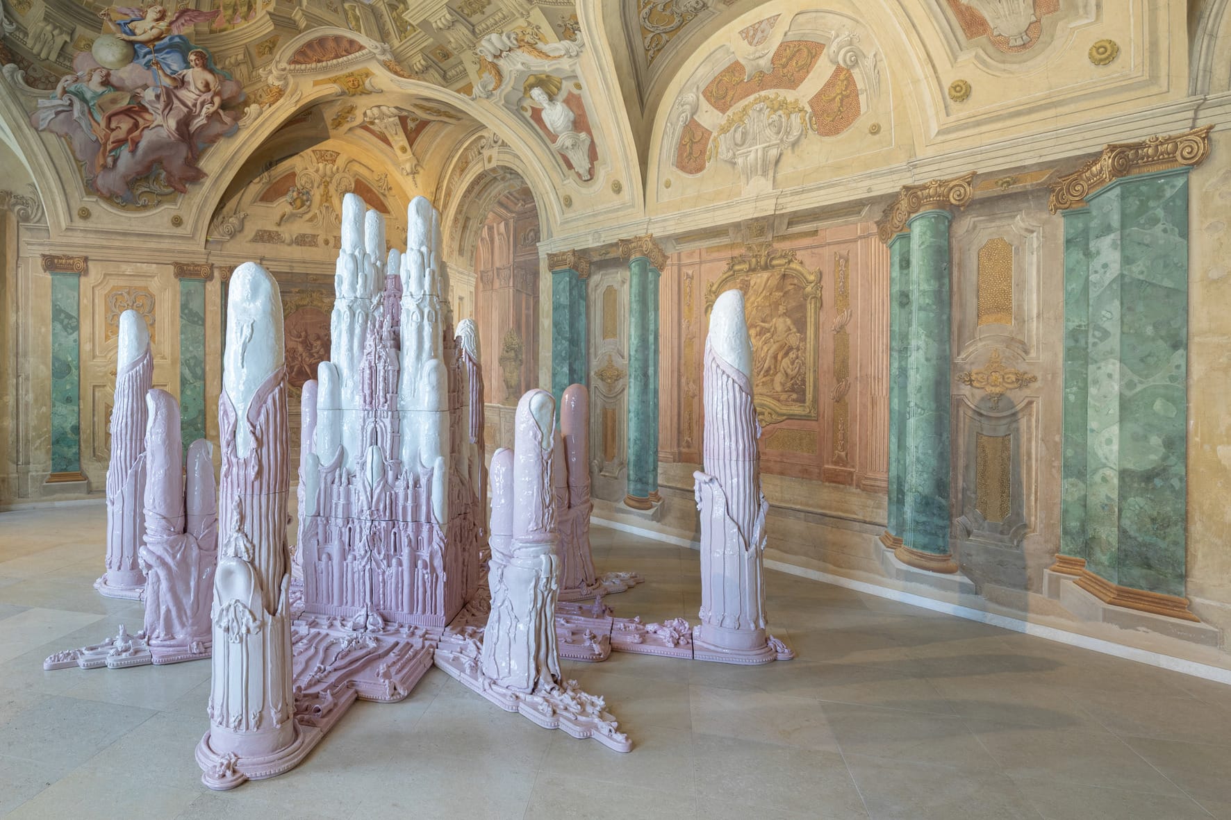 Installation view Carlone Contemporary: Elmar Trenkwalder