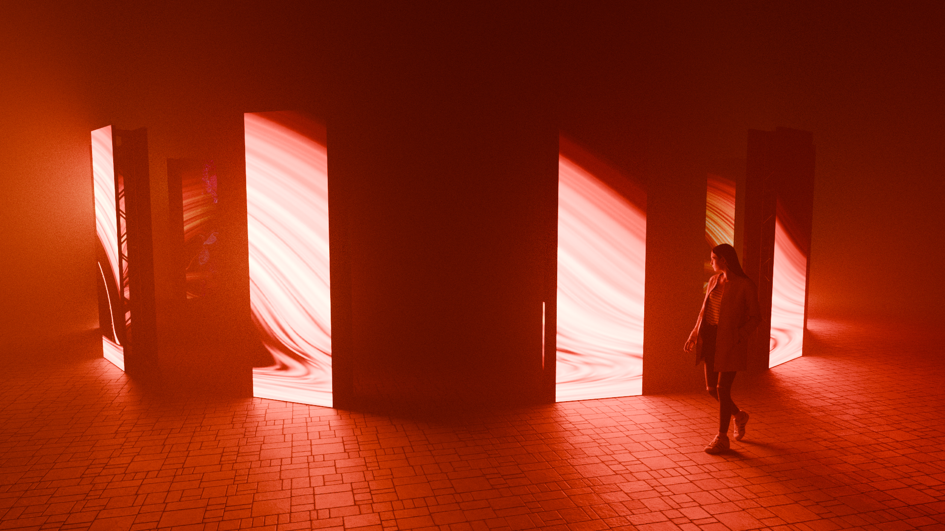 Cecilie Waagner Falkenstrøm, A Black Hole Calling Us, 2025.