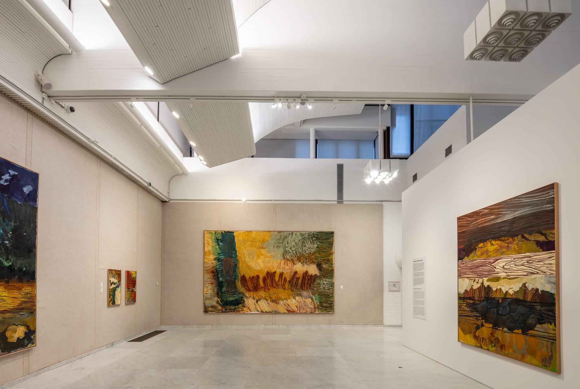 Per Kirkeby at Kunsten Museum of Modern Art Aalborg. Installation view