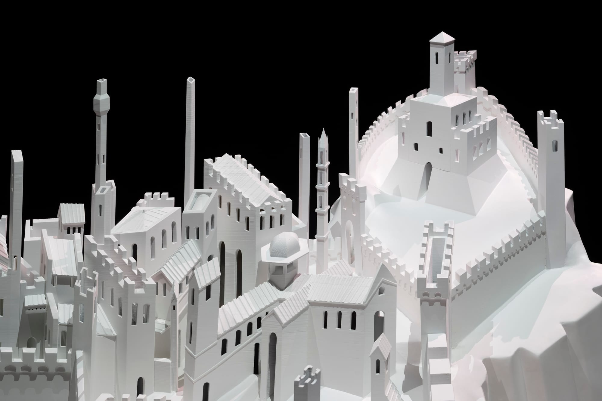 Installation view of in situ: Mark Leckey. And the City Stood in its Brightness