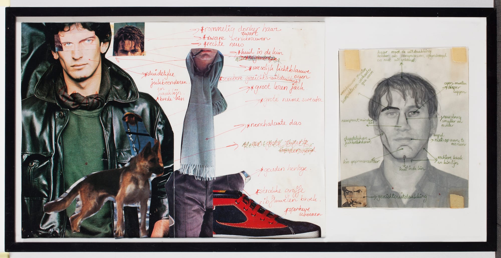 Hans Eijkelboom, from the De ideale man series (detail), 1977–1982