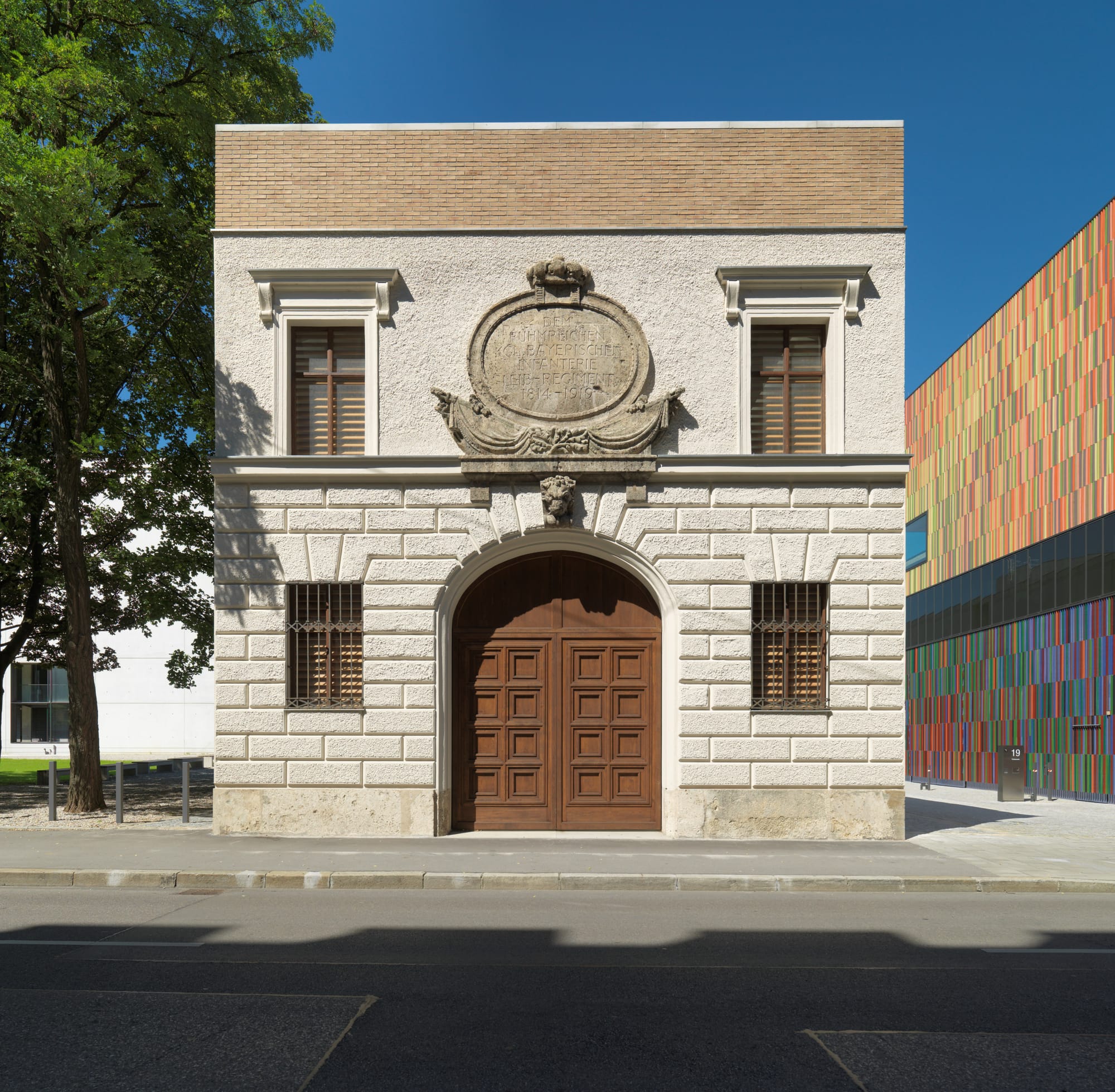 Exterior view Türkentor, Museum Brandhorst. ”Türkentor” (“Turks’ Gate”)