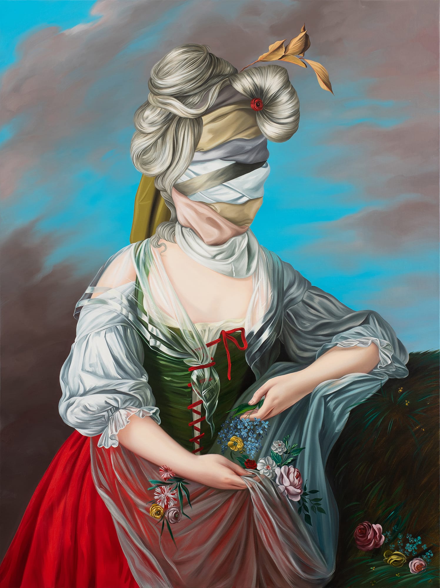 Ewa Juszkiewicz, Untitled (after Élisabeth Vigée Le Brun), 2021.