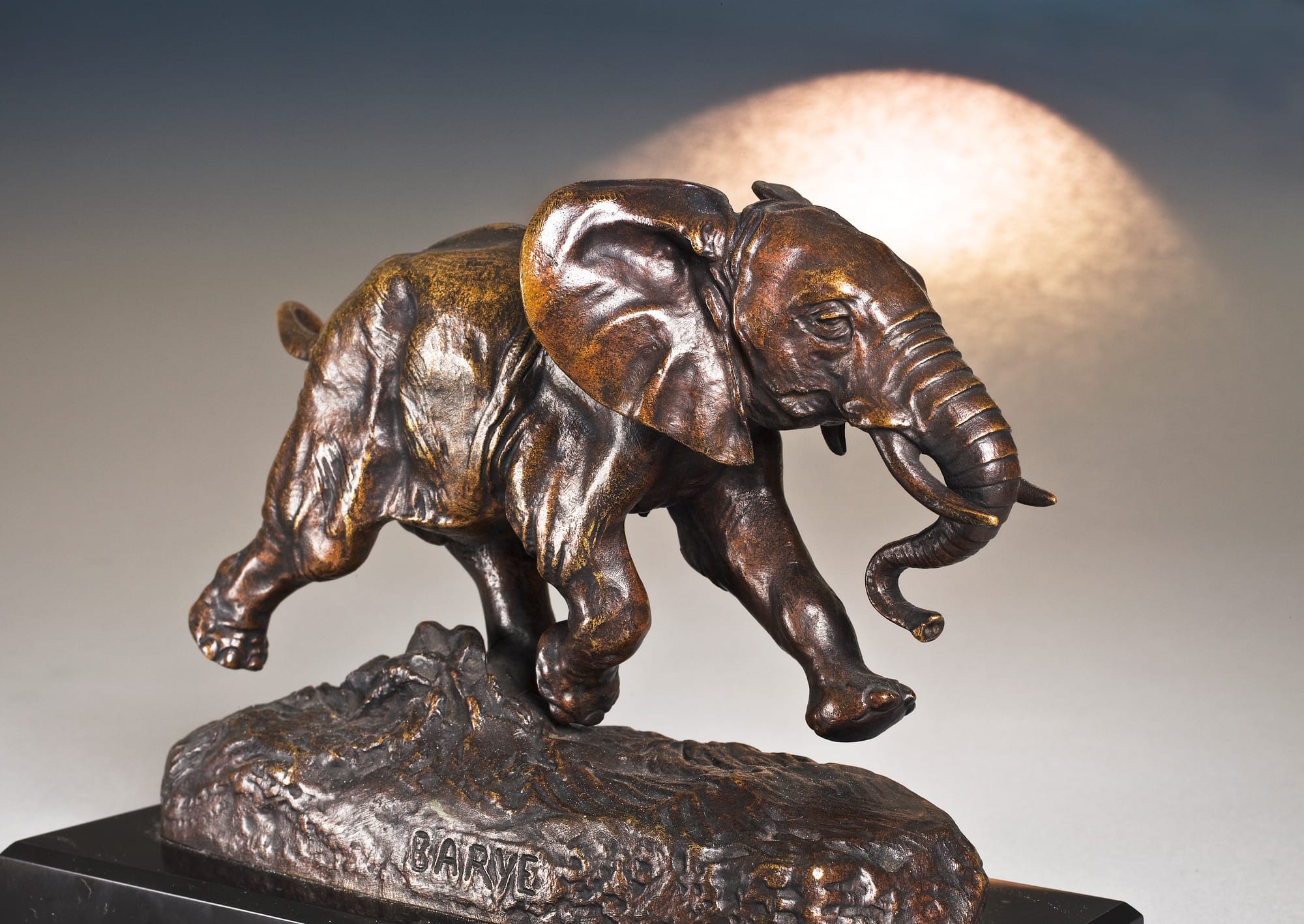 Antoine-Louis Barye, Senegalese Elephant
