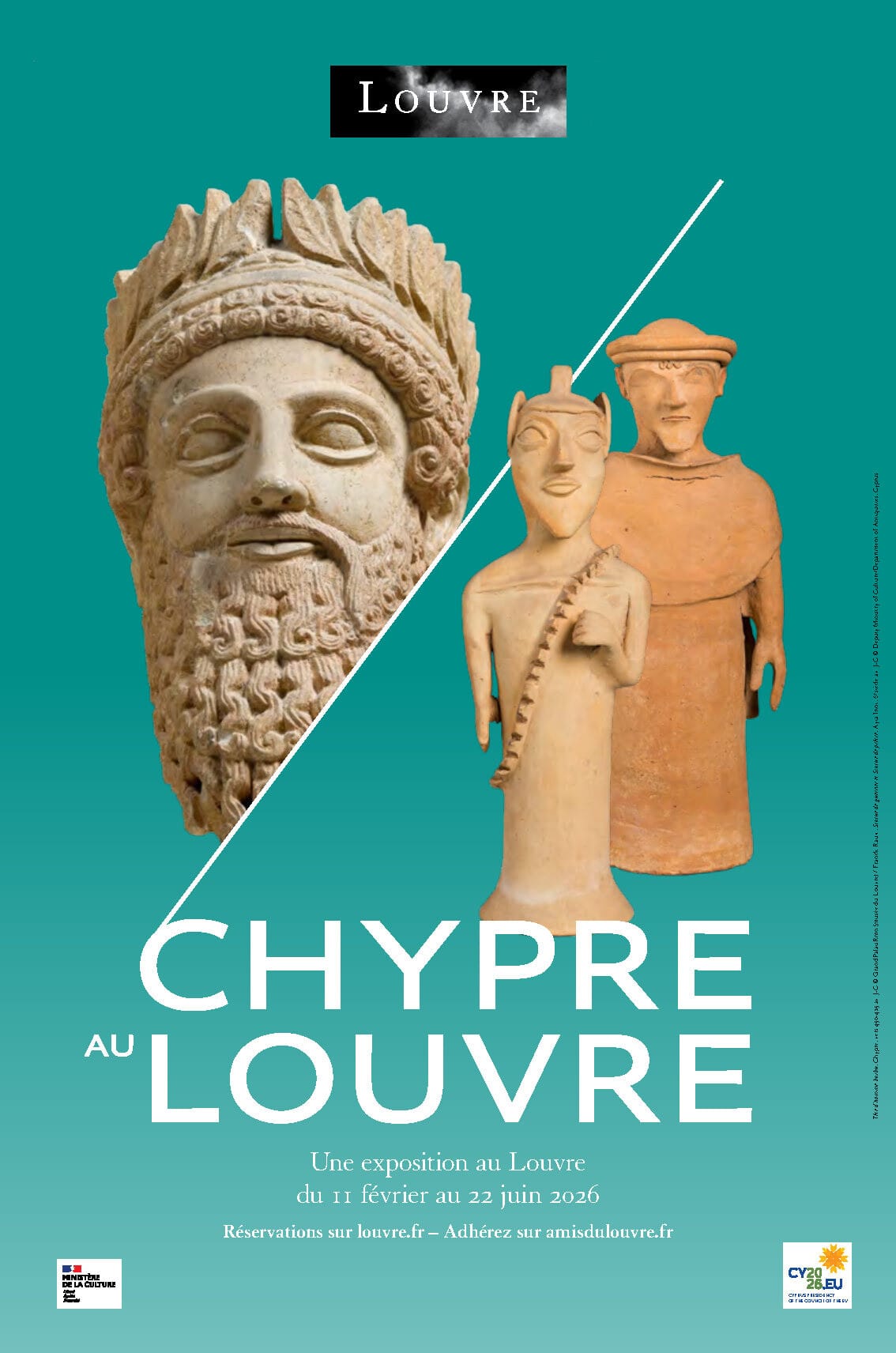 Cyprus at the Louvre exhibition poster