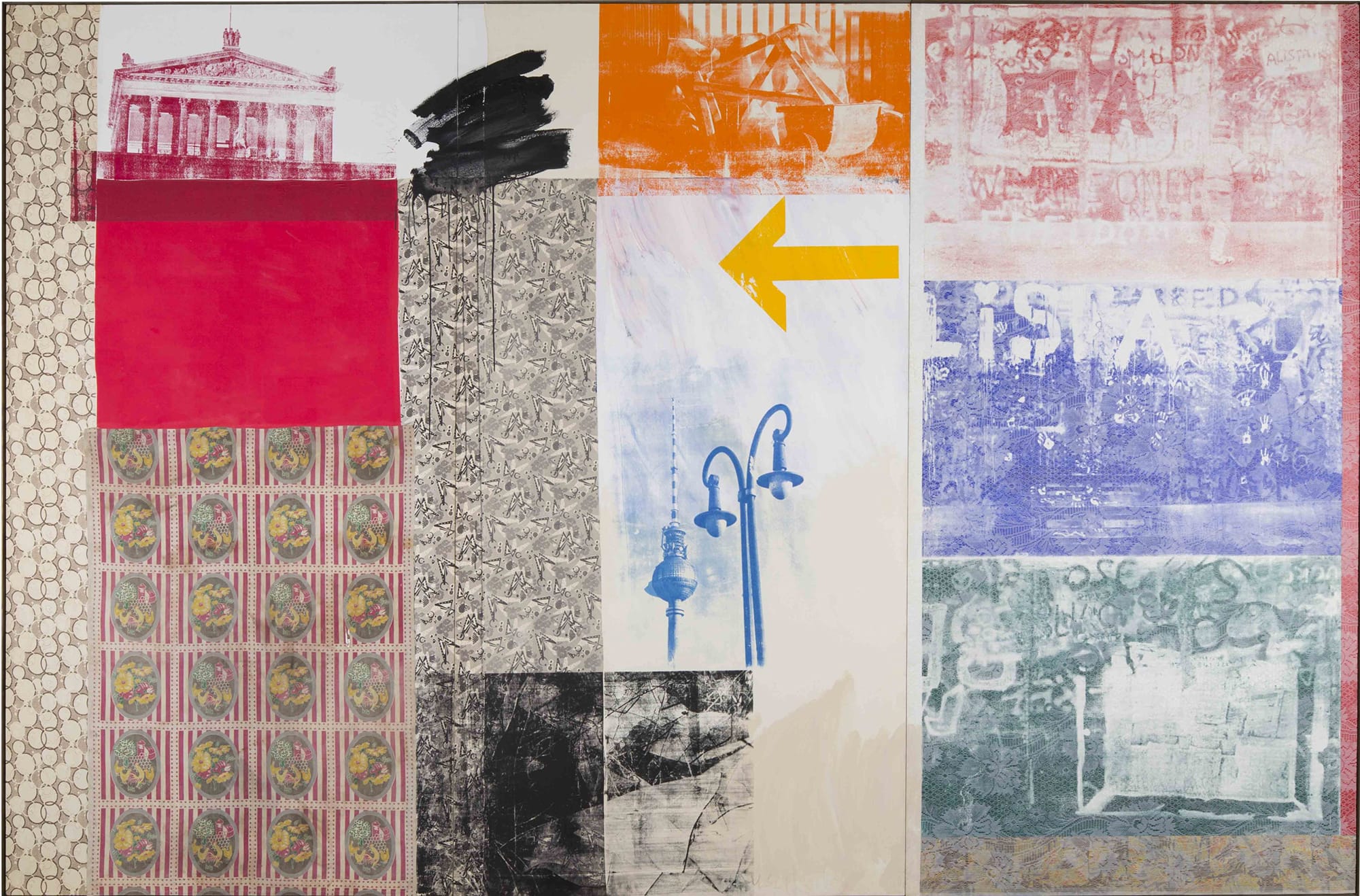 Robert Rauschenberg, German Stroll, 1990