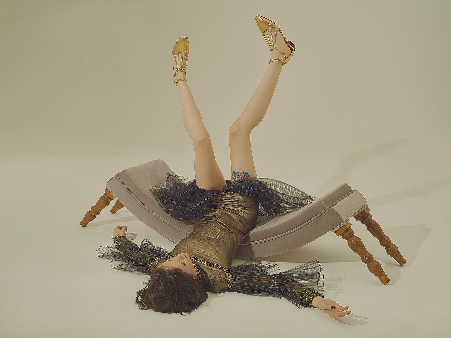 Nhu Xuan Hua, The Distorted Bench, 2019