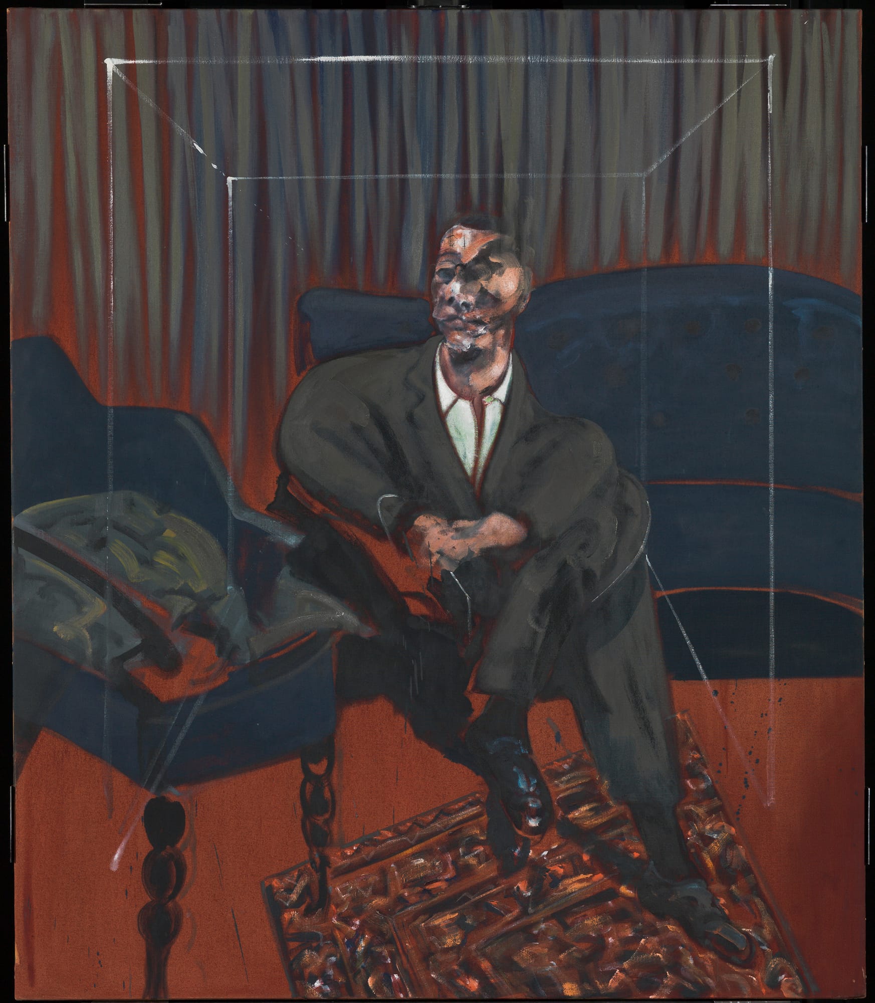 A Seated Figure, 1961, Francis Bacon