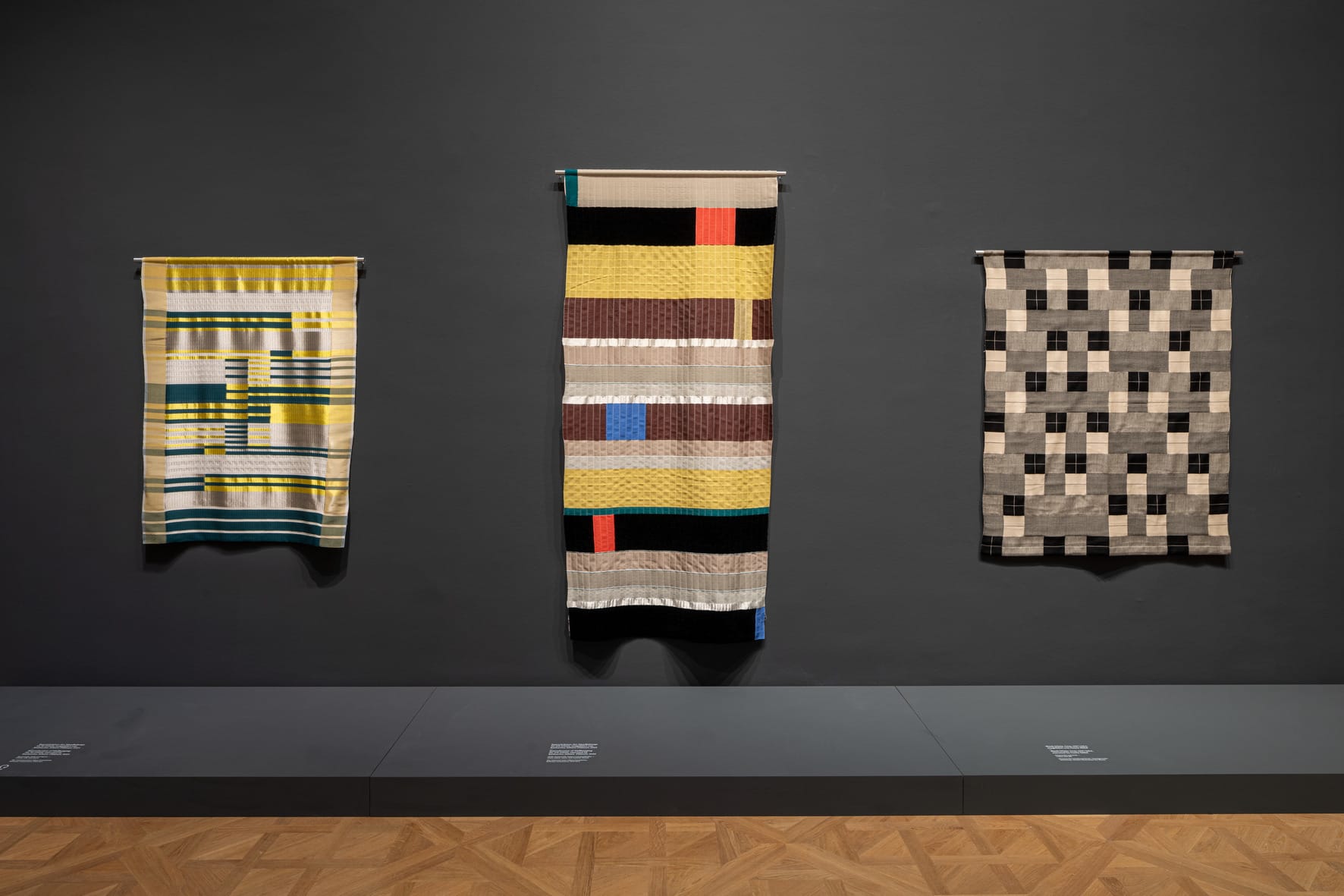 Installation view “Anni Albers: Constructing Textiles”