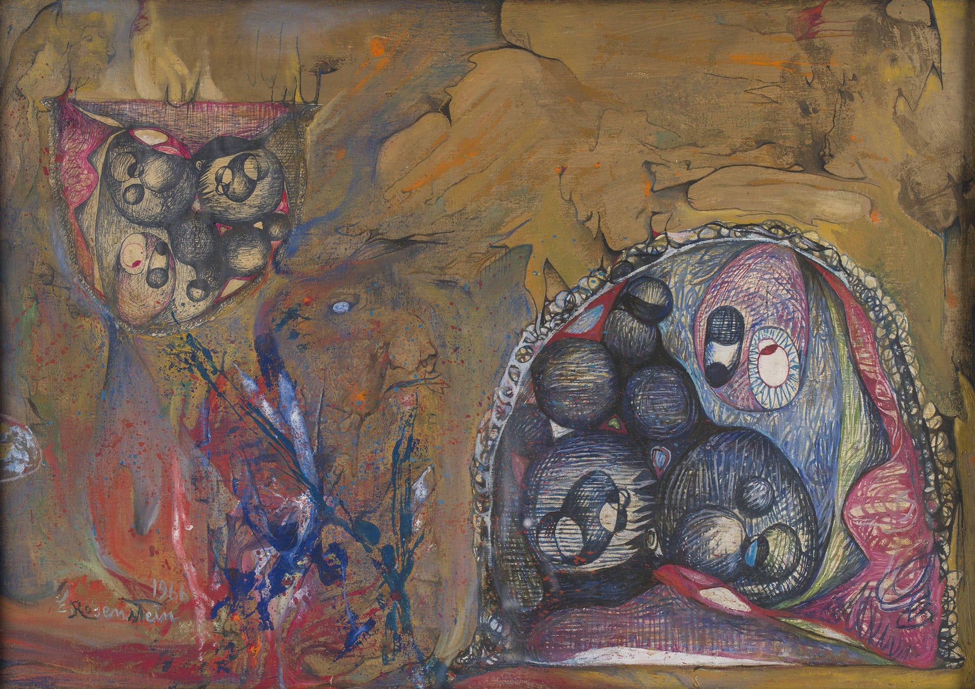 Erna Rosenstein, Return Places, 1966