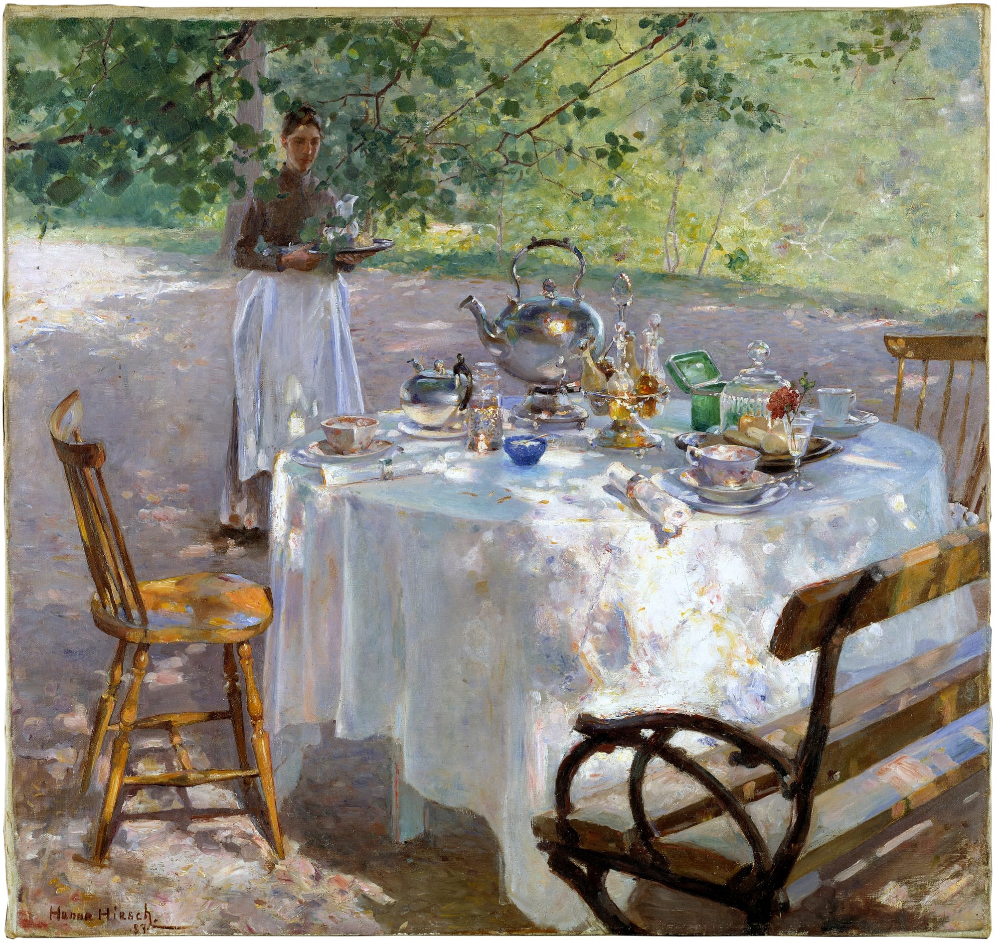 Hanna Hirsch-Pauli, Breakfast-Time, 1887