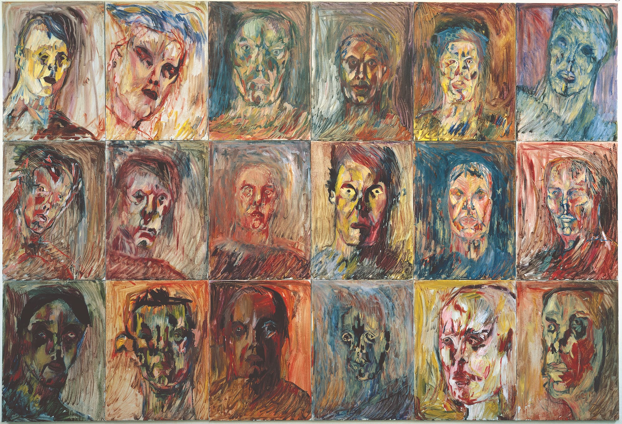 Svend Wiig Hansen, 18 portraits, 1989