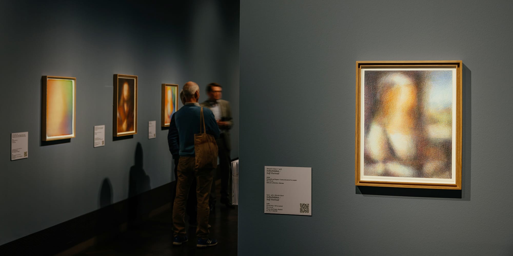Exhibition view “In the Face of Humanity – Sławomir Elsner / Albrecht Dürer”