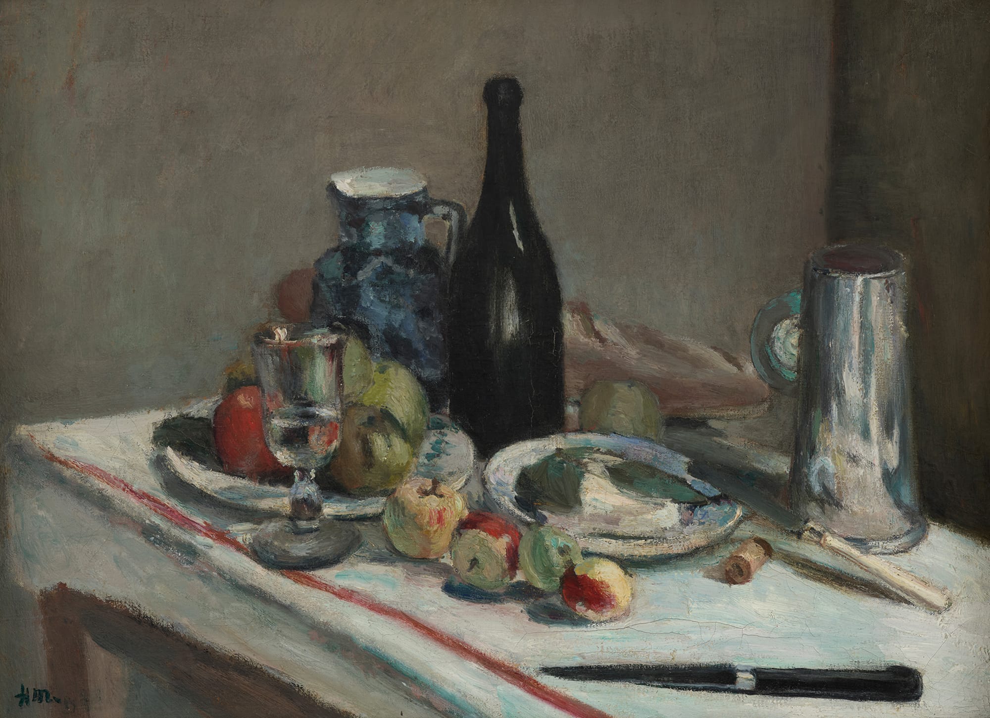 Henri Matisse (1869– 1954), Nature morte au couteau noir, 1895
