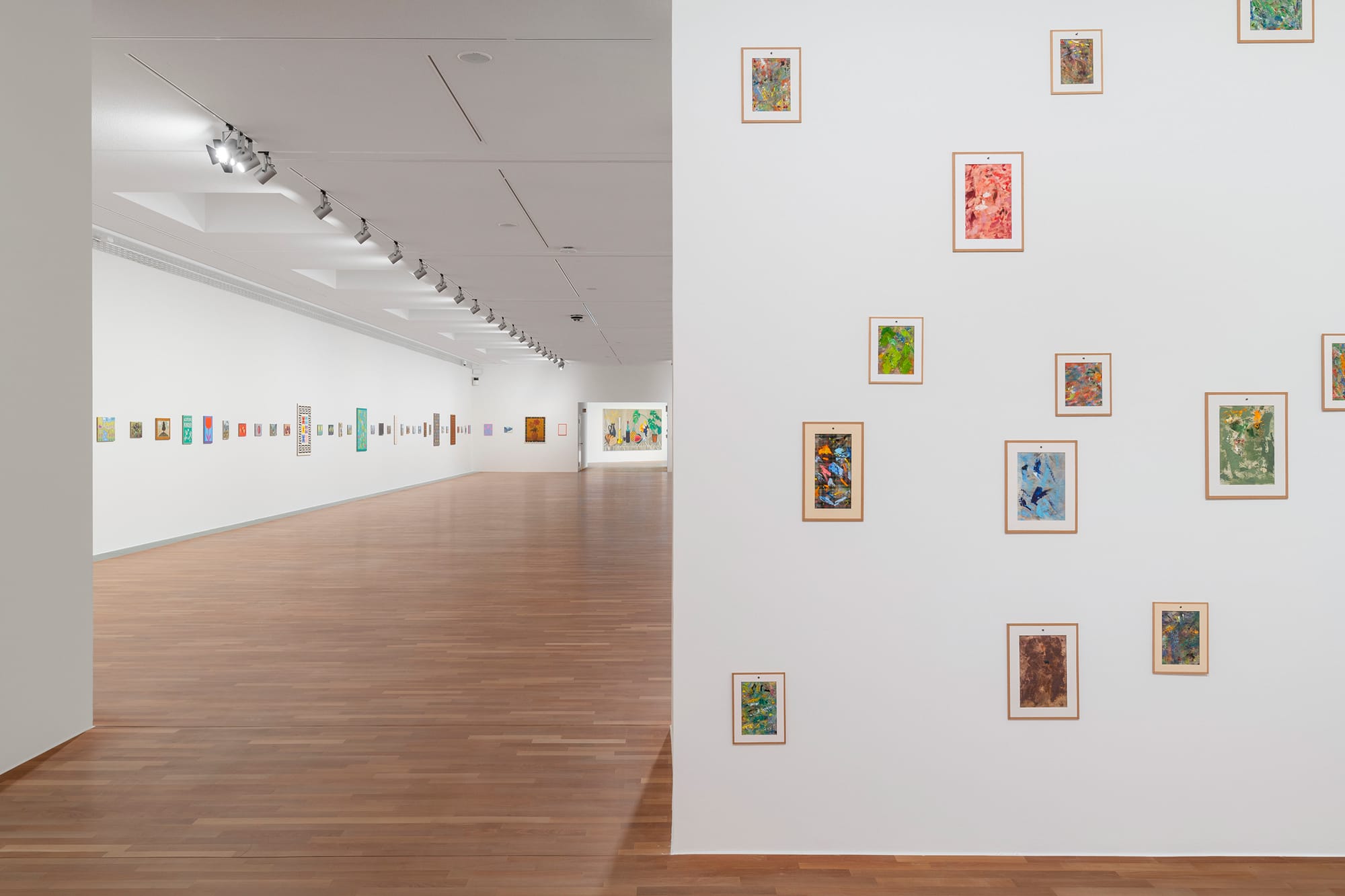 Installation view, “Jean-Frédéric Schnyder. La pittura 2024/25”