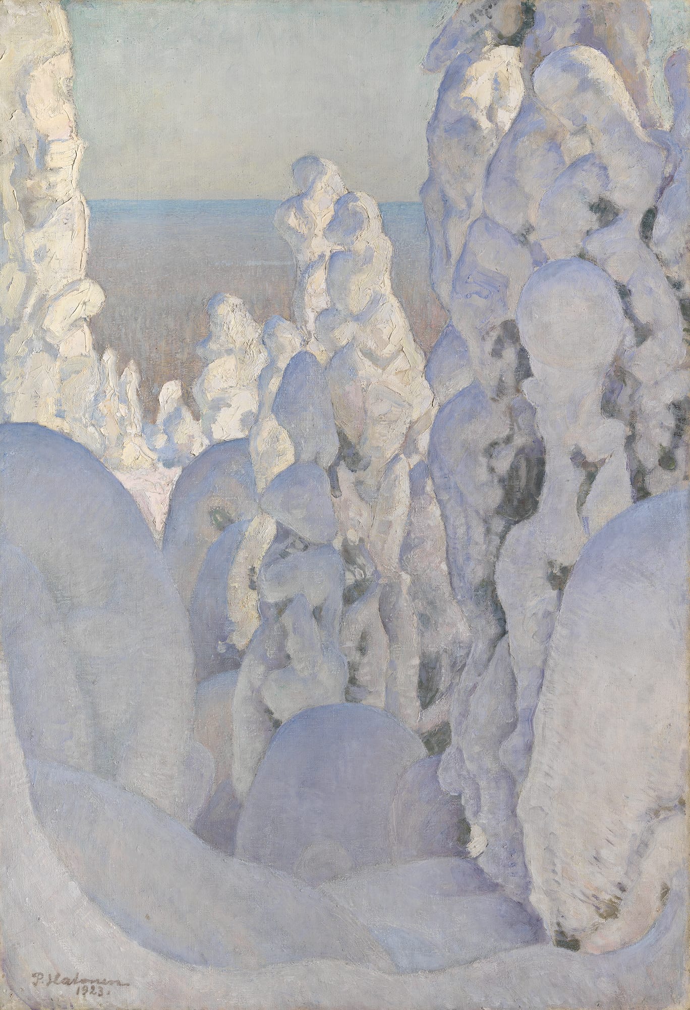 Pekka Halonen Winter Landscape, Kinahmi, 1923