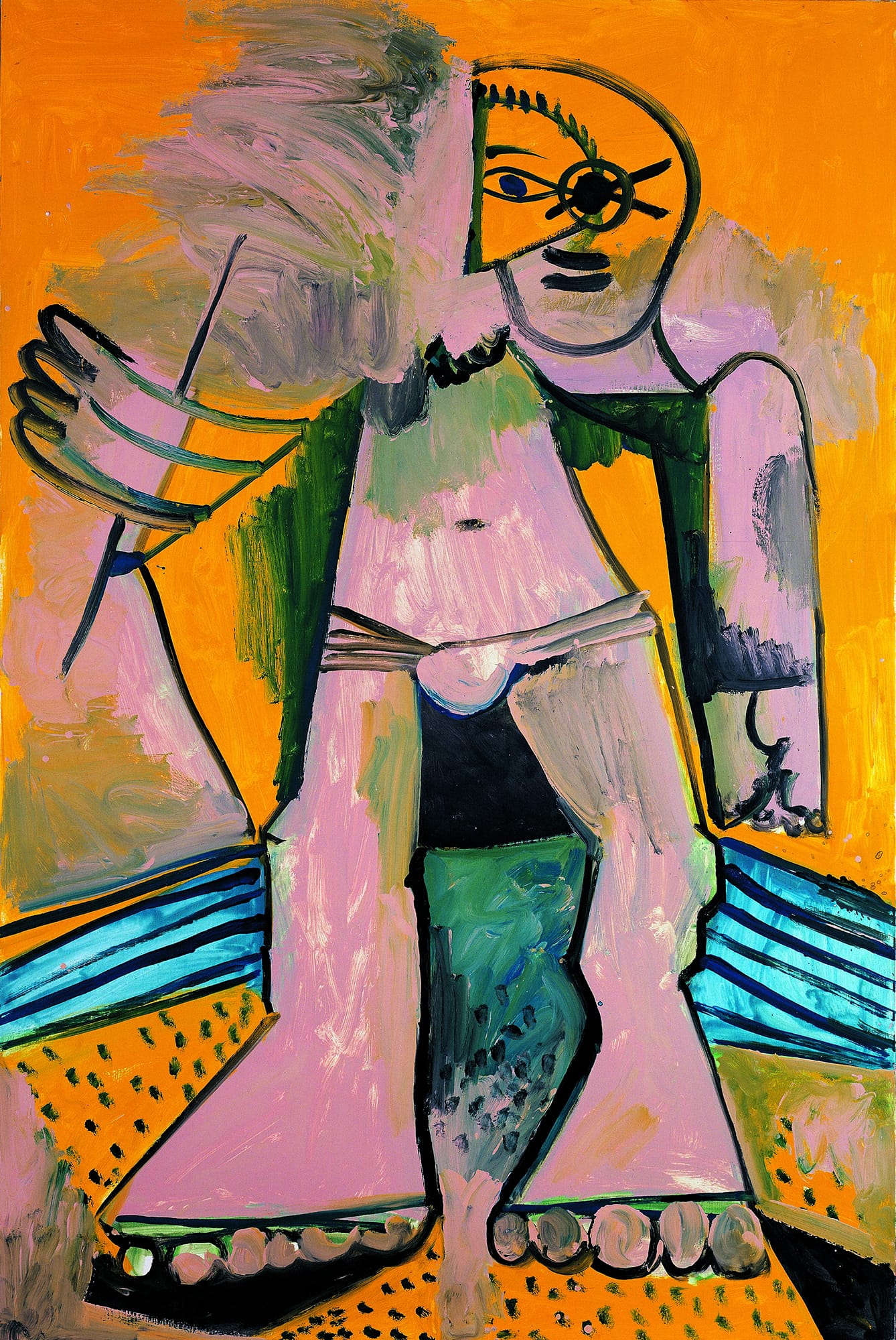 Pablo Picasso, Baigneur debout (Standing Swimmer), Mougins, August 14, 1971