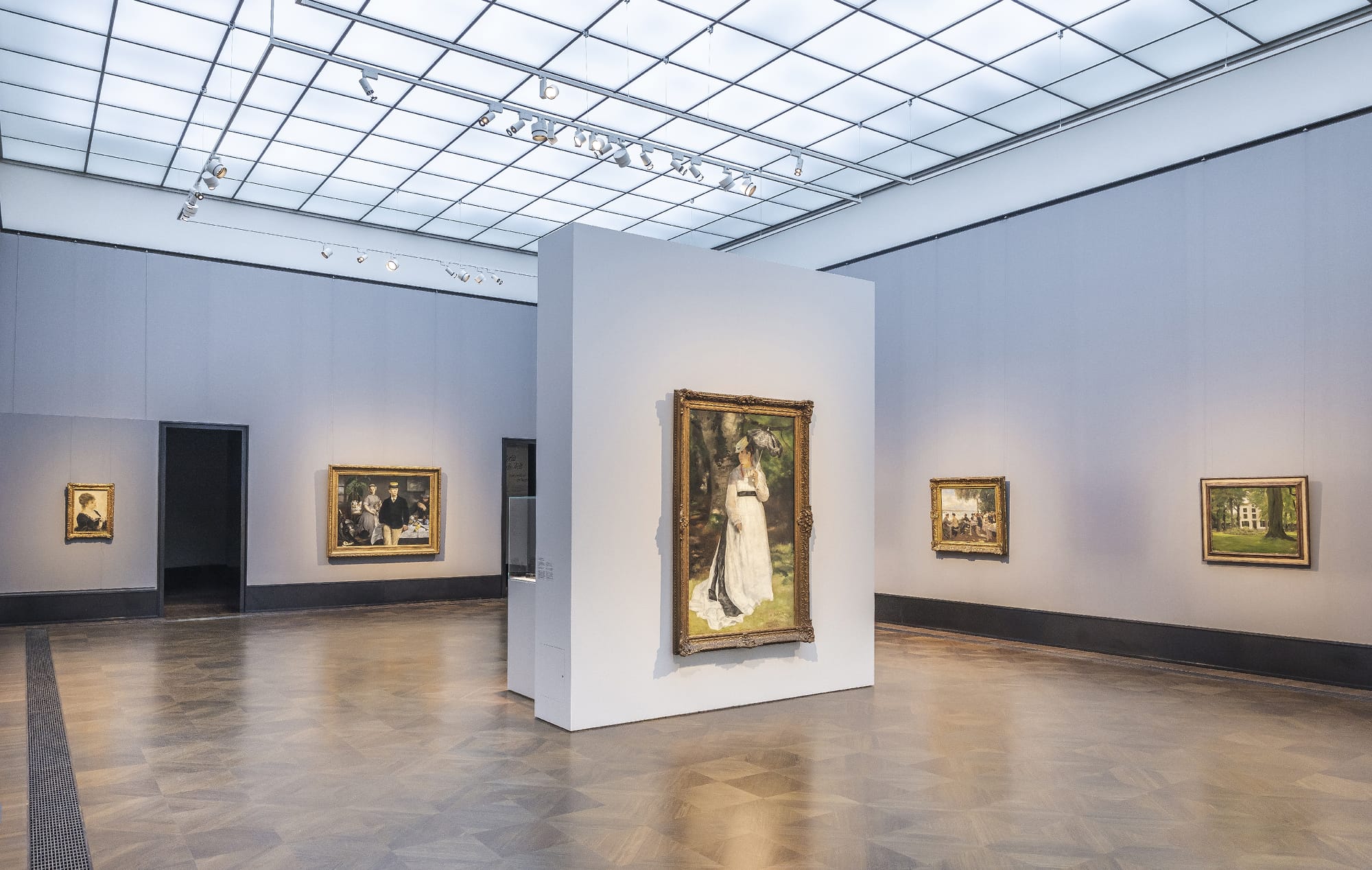 View of the exhibition “Cassirer and the Breakthrough of Impressionism”
