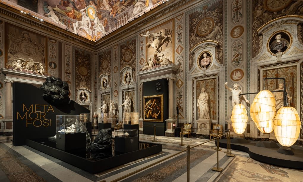 Exhibition view: “Metamorphoses. Ovid and the Arts”
