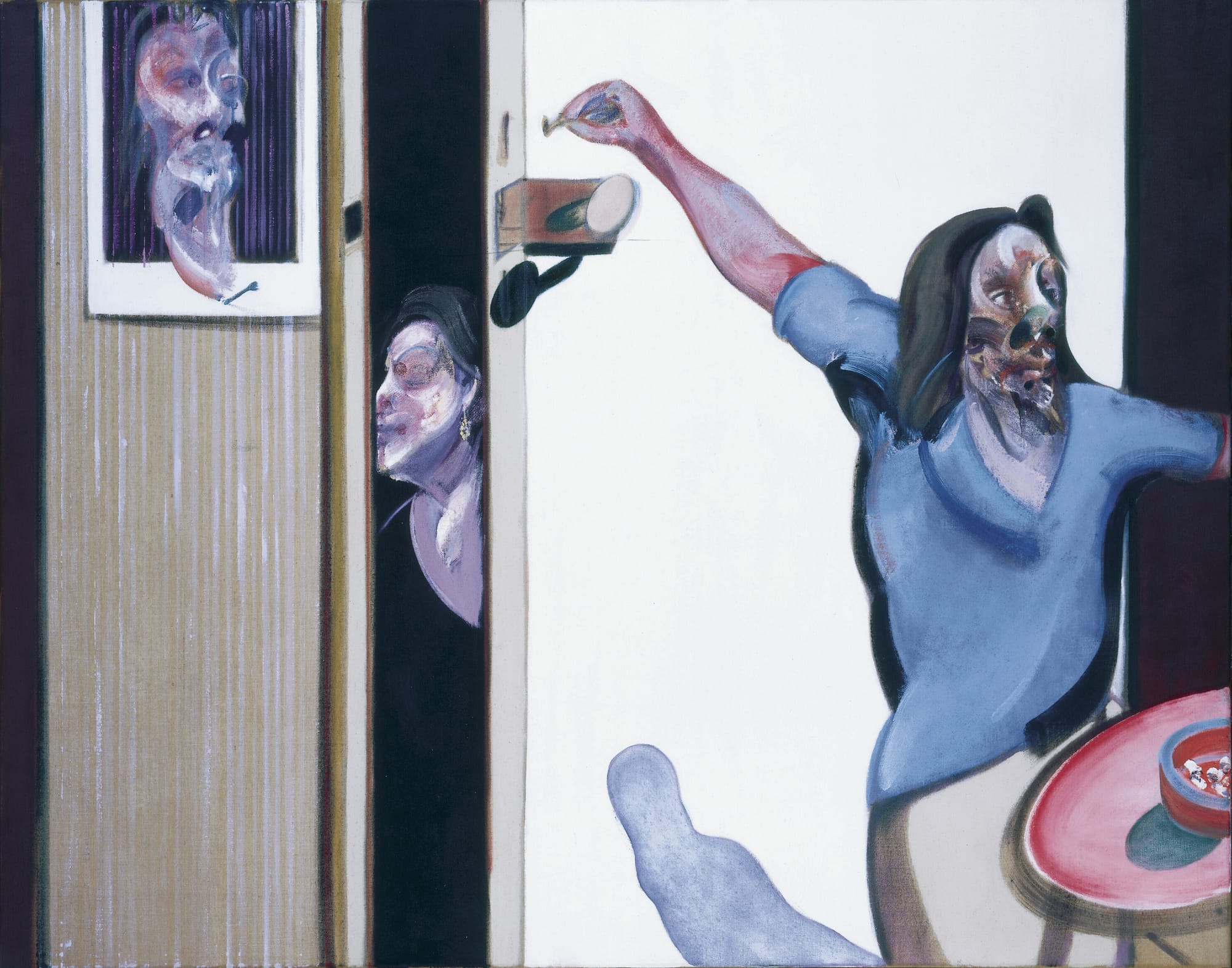 Francis Bacon, Three Studies of Isabel Rawsthorne, 1967