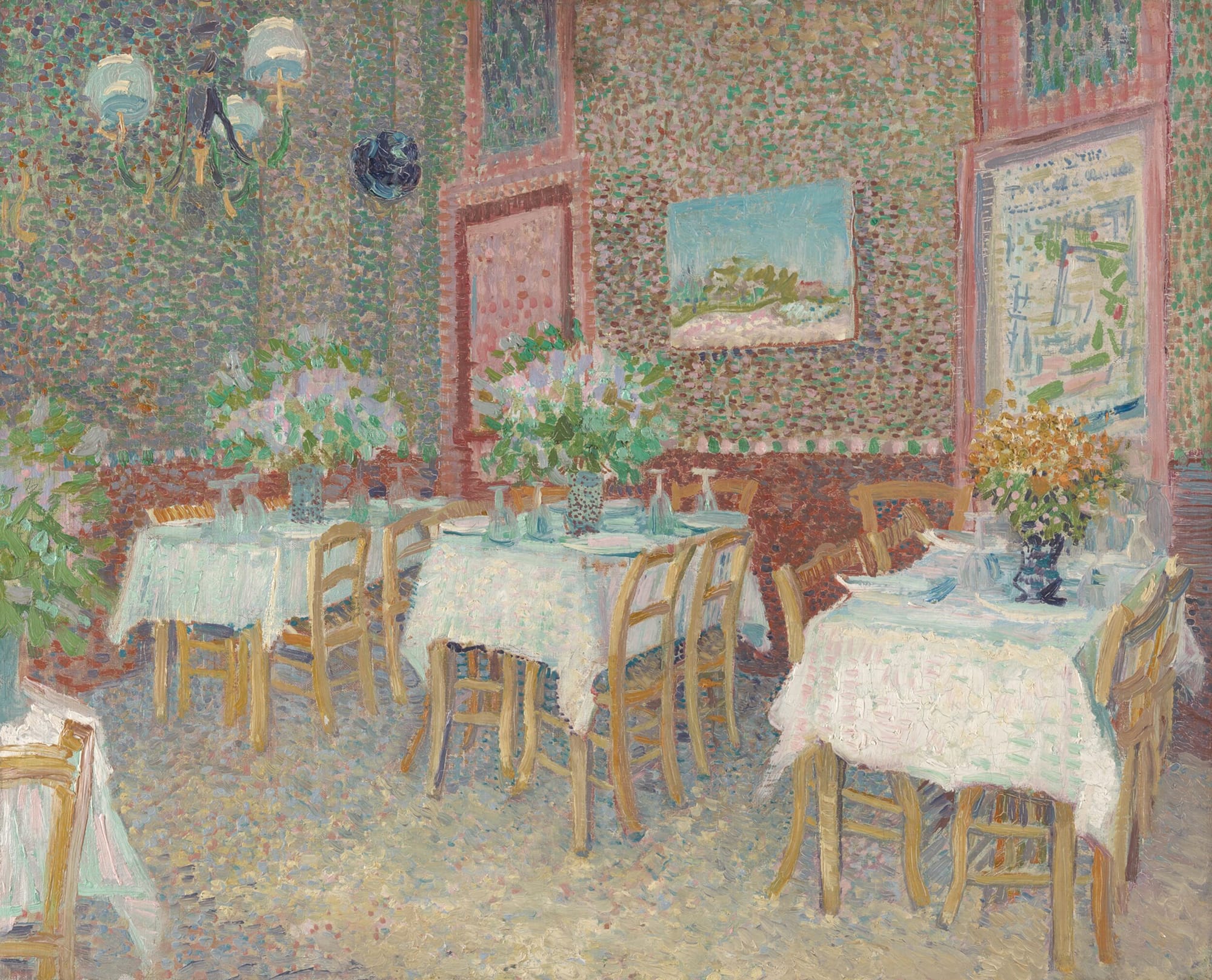 Vincent van Gogh, Interior of a Restaurant, Summer 1887