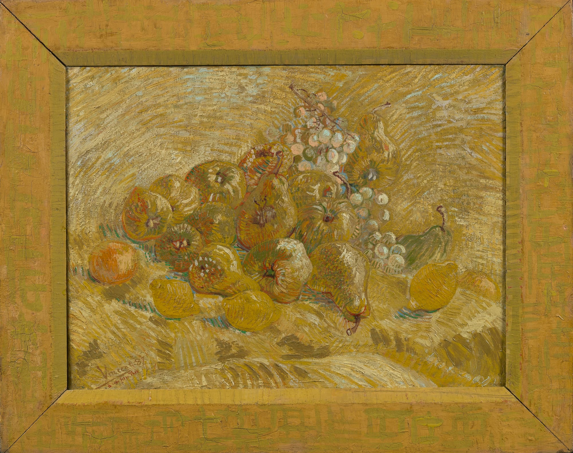Vincent van Gogh, Quinces, Lemons, Pears and Grapes, 1887
