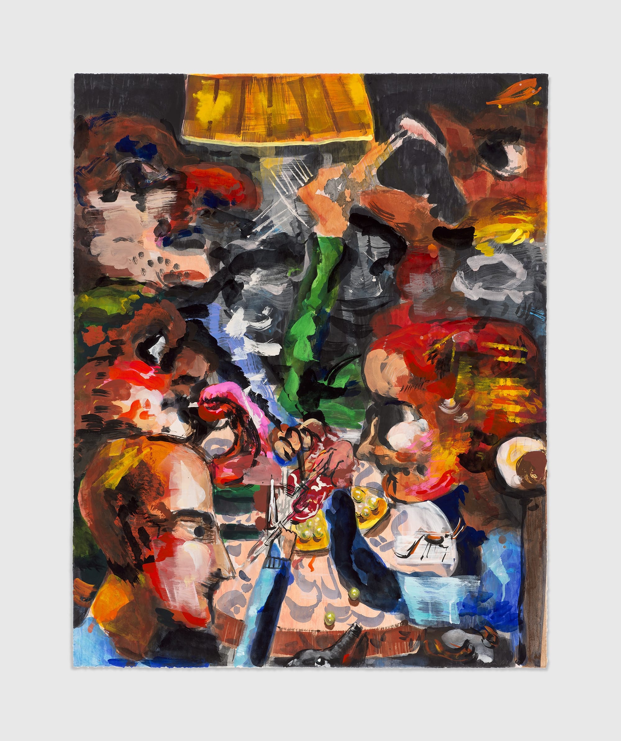 Dana Schutz, Eaters, 2026