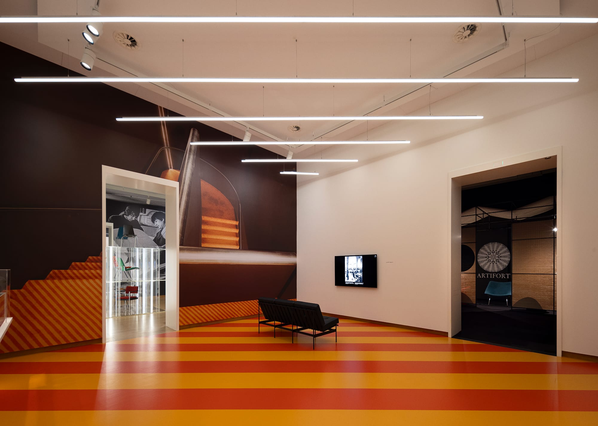 Installation view Kho Liang Ie – Mid-Century Modernist, 2026